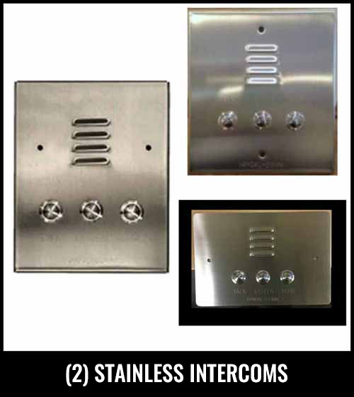 Vandal Comm Stainless Intercoms