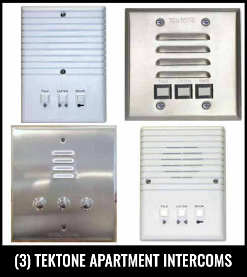 Tektone Apartment Intercoms