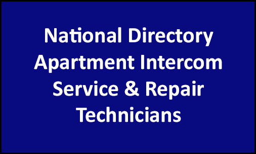National Directory of Intercom Service and Repair Technicians
