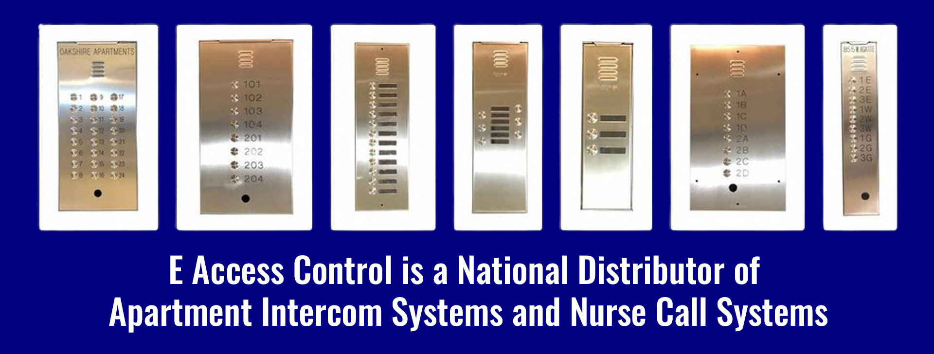 National Distributor Intercoms and Nurse Call Systems