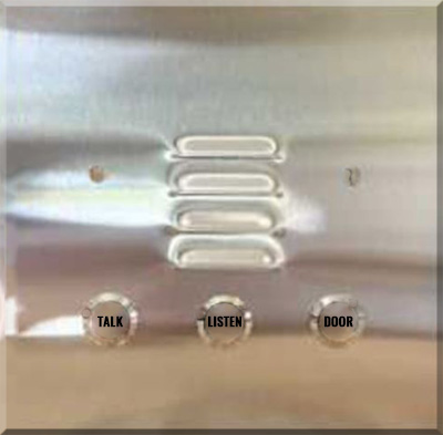 Stainless Steel Apartment Intercom Panels